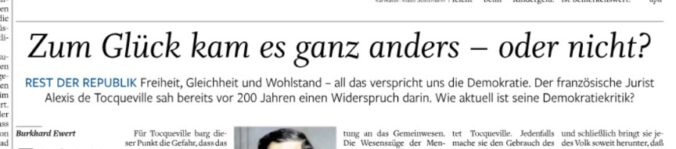Zum Glück kam es ganz anders – oder nicht?