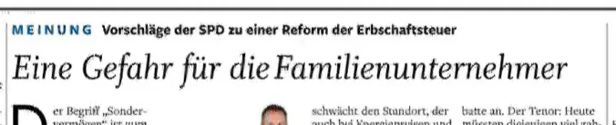 Alarmismus statt Analyse: Der Leserbrief zeigt mit Zahlen, warum die Erbschaftsteuer-Panik unbegründet ist und große Vermögen privilegiert bleiben.